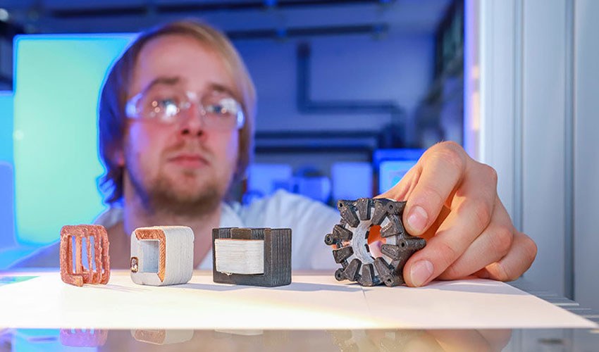 3D printed motor