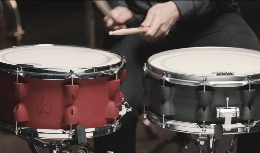 3D printed snare drums