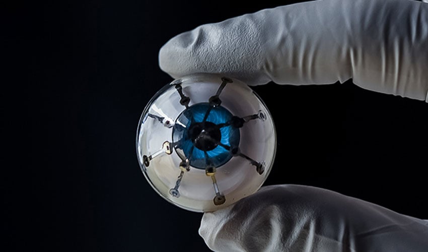 3D printed bionic eye