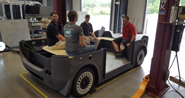 3d printed car knoxville