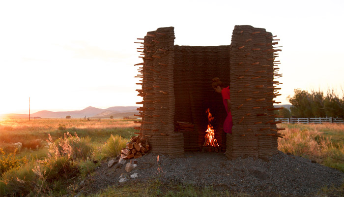 3D printed huts