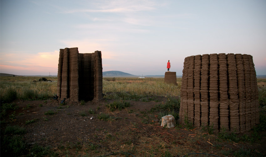 3D printed huts