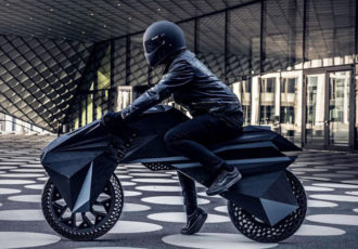 3D printed electric motorcycle