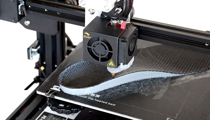 non planar 3D printing