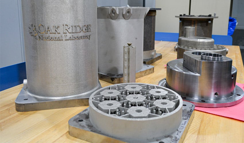 3d printed nuclear reactor