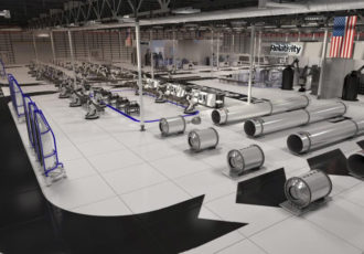 relativity 3D printing rocket factory