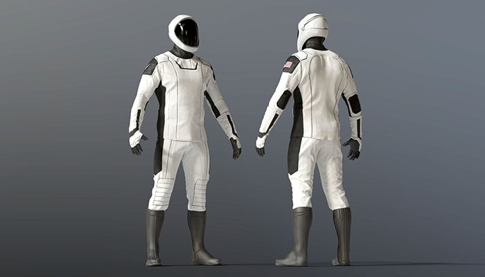 spaceX suits