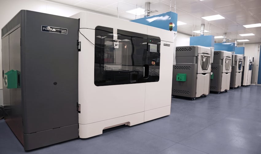 Stratasys 3D printers in Marchesini packaging production facility