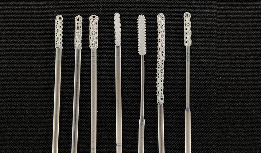 3D printed swabs