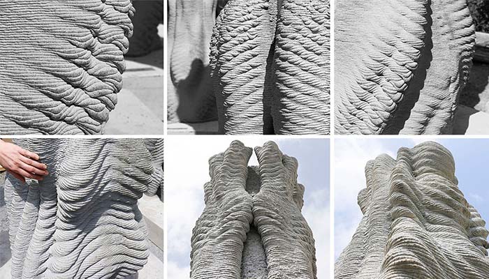 3D printed columns