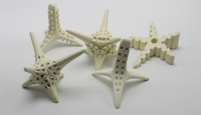 coral con impresión 3D