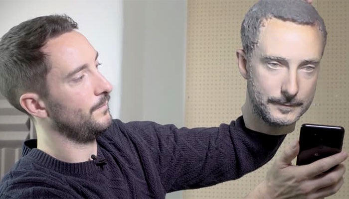 3D printed head