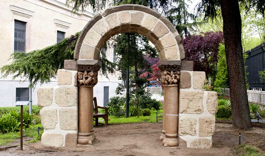 arco románico impreso en 3D