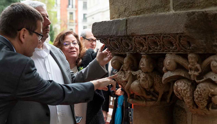 arco románico impreso en 3D