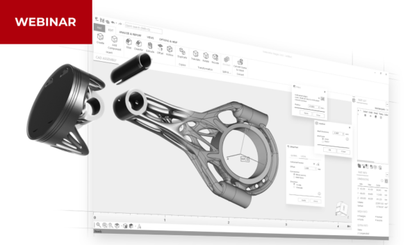 WEBINAR: ¿Cómo adoptar la impresión 3D a través de softwares especializados?