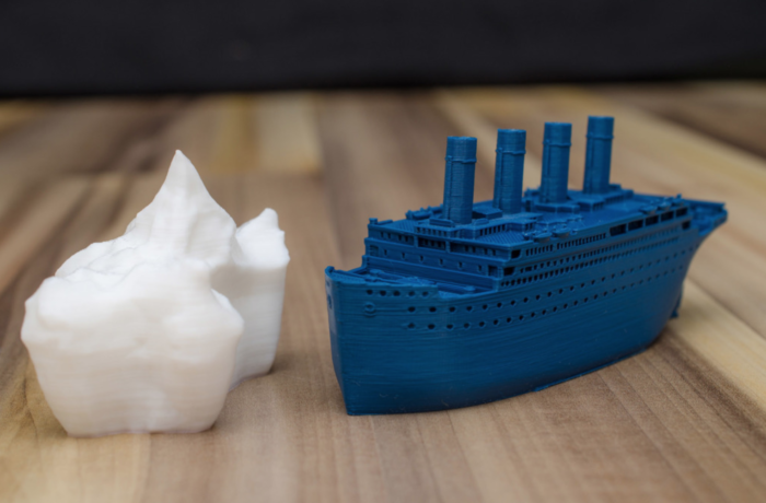 barcos impresos en 3D