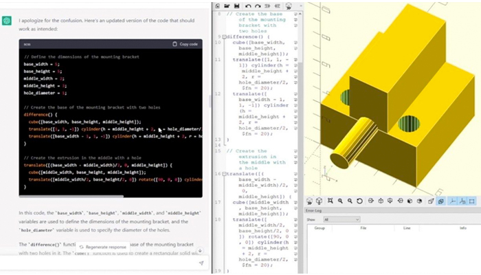 Chatgpt Und Design Für Den 3D-Druck 