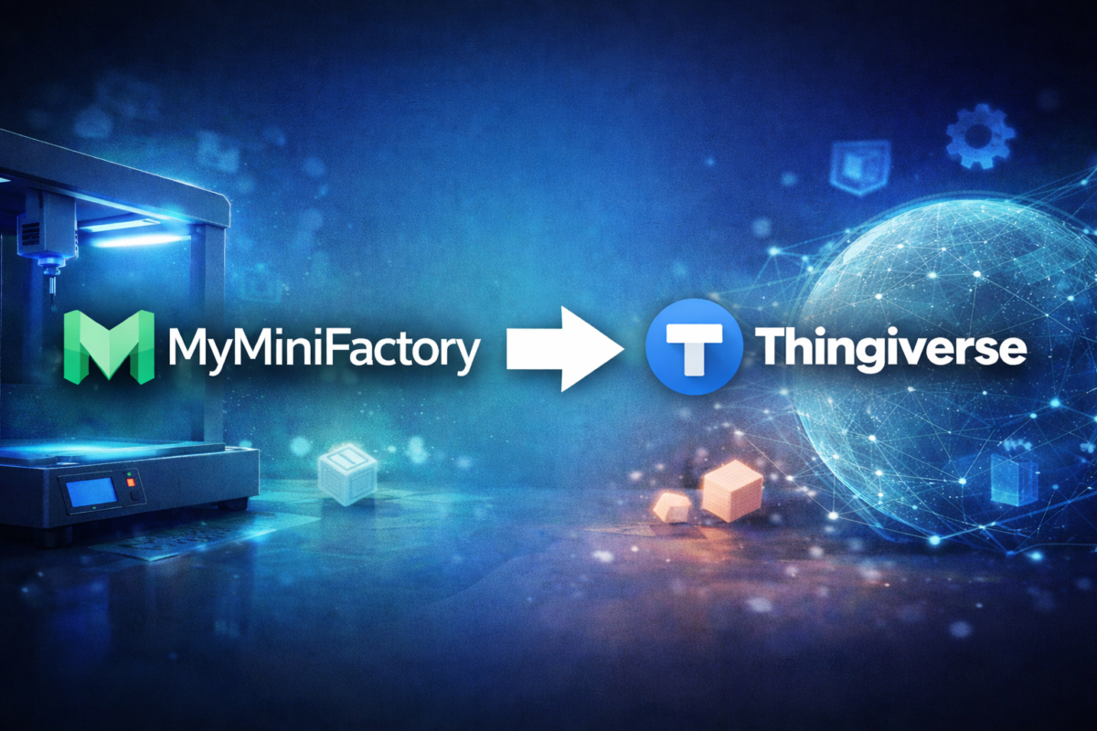 MyMiniFactory adquiere Thingiverse