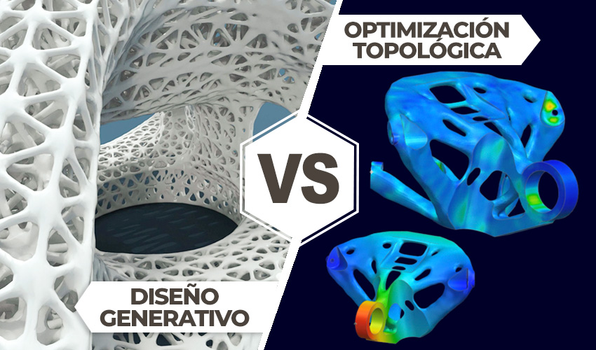 diseño generativo optimización topológica