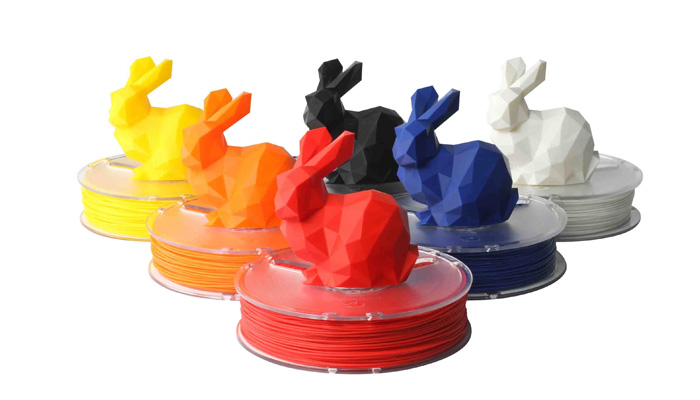 plásticos en la impresión 3D