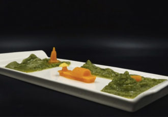 Impresión 3D verduras