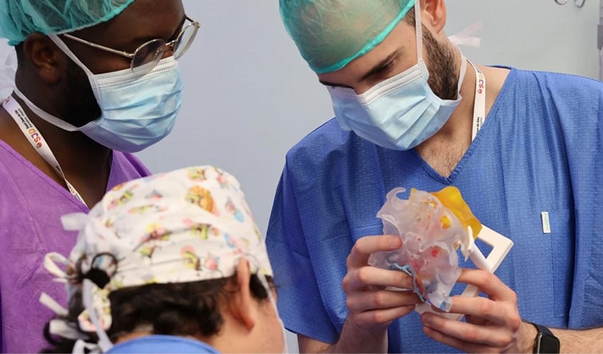 hospitales españoles impresión 3D