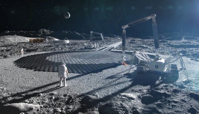 impresión 3D espacio
