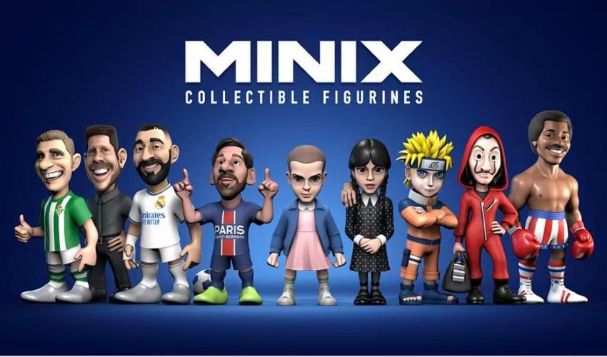 Figuras MINIX impresas en 3D