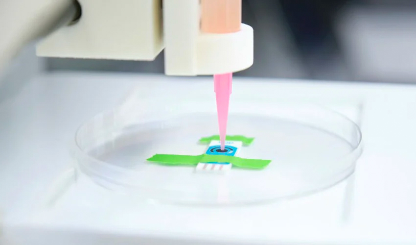 bioimpresión microfluidos