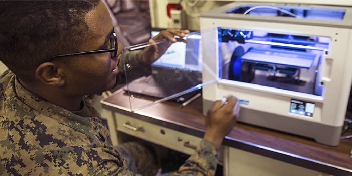 military 3D printing