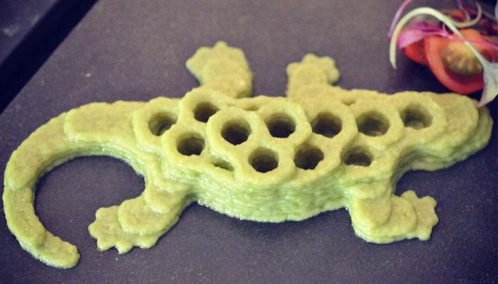 impresión 3D de alimentos