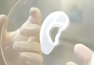 oreja bioimpresa 3D