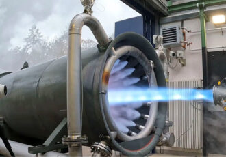 motor cohete 3D