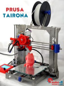 Impresora 3D Prusa Tairona optimizada por make-R