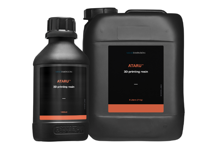 ATARU Black resin bottles