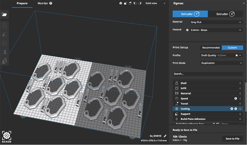 Cura Bcn3D