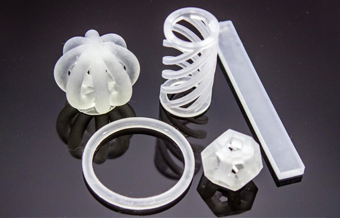 Silikon-Objekte aus dem 3D-Drucker