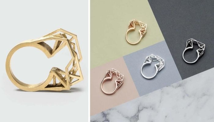 joyeria impresa en 3d