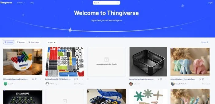 MyMiniFactoryThingiverse