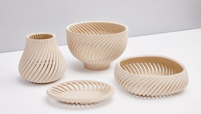 ceramica materiali organici stampa 3D
