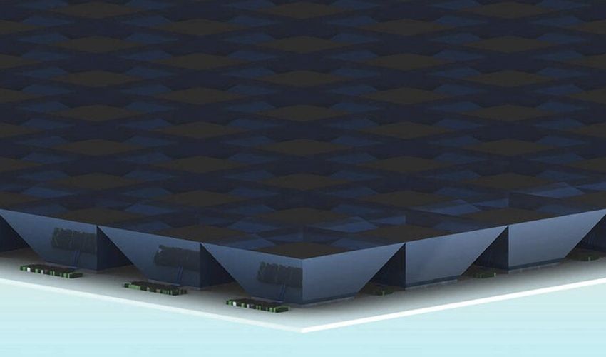 Concentrador óptico impreso en 3D que multiplica por 3 la luz que llega a los paneles solares