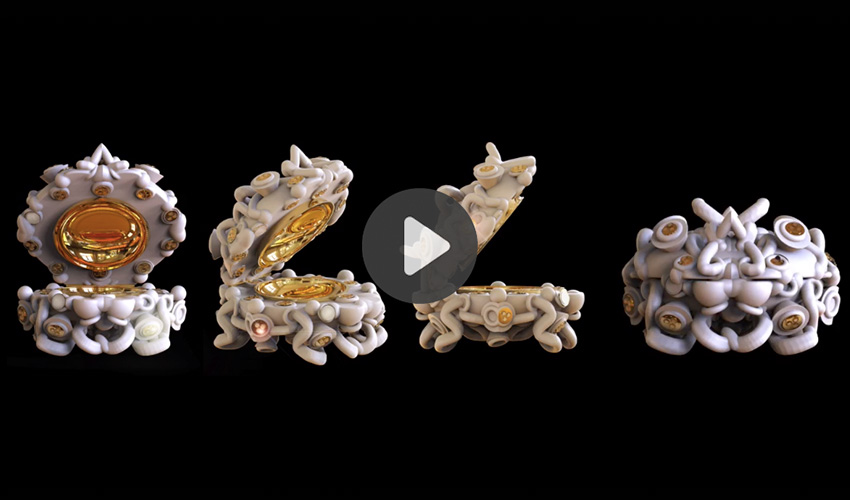 joyas impresas en 3D