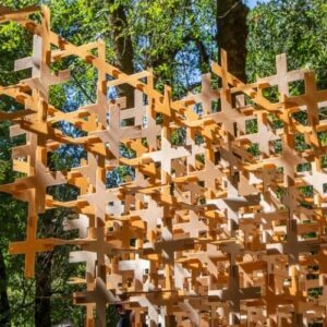 Instalación Woven del Atelier DARN