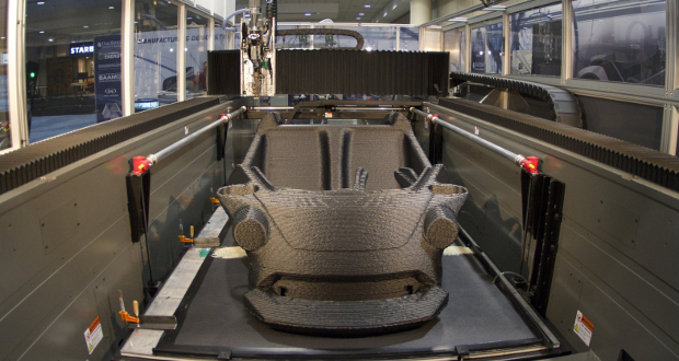 Impresora 3D BAAM desarrollada por Local Motors
