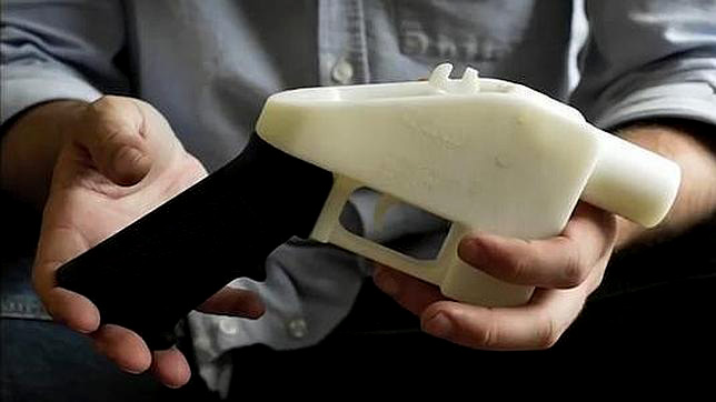 weapons printed in 3D