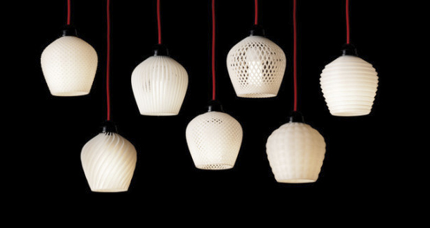 Lámparas impresas en 3D