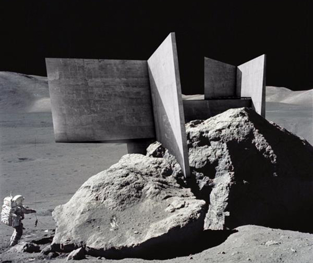 Propuesta de templo lunar por Mañes Rubio.