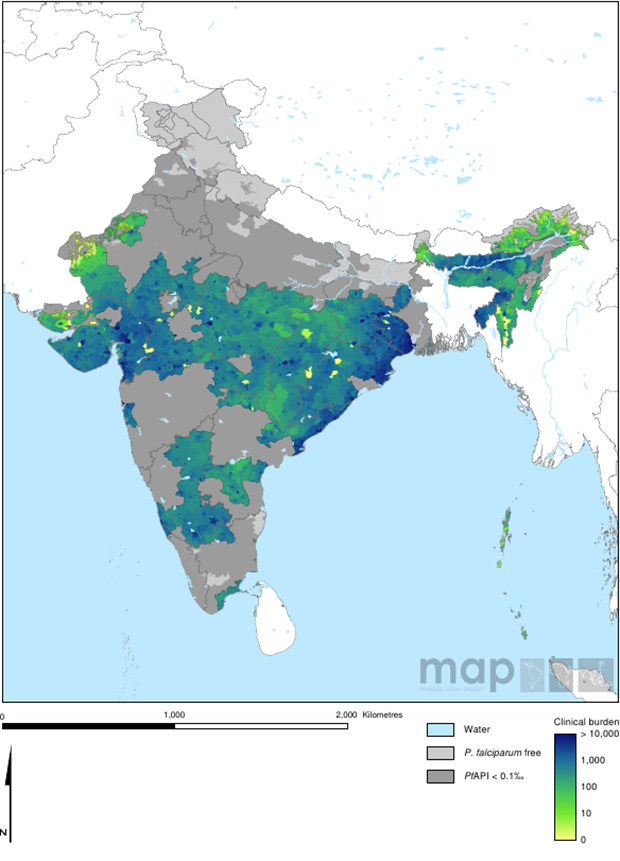 La malaria es una enfermedad muy difícil de erradicar y muy común en India