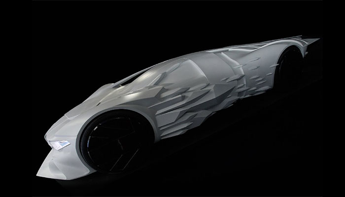 Coche impreso en 3D Massivit