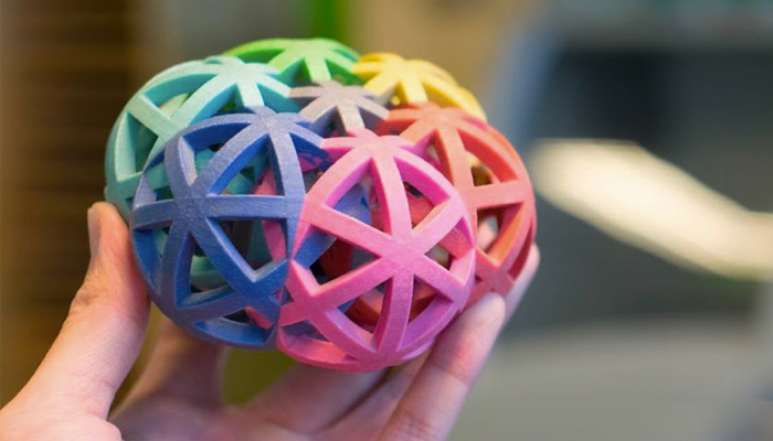 color can be added after the 3D printing process in post-processing